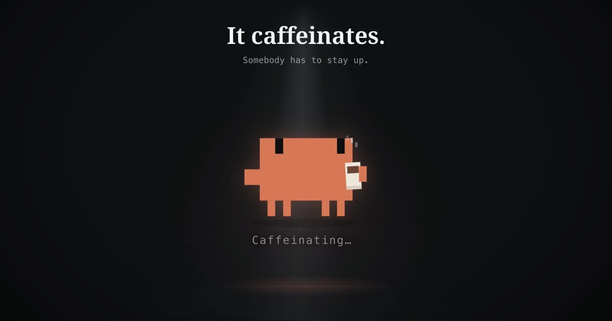 The Opposite of a Screensaver